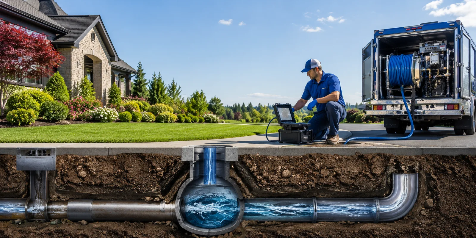 Drainage restoration information for Galesville, WI